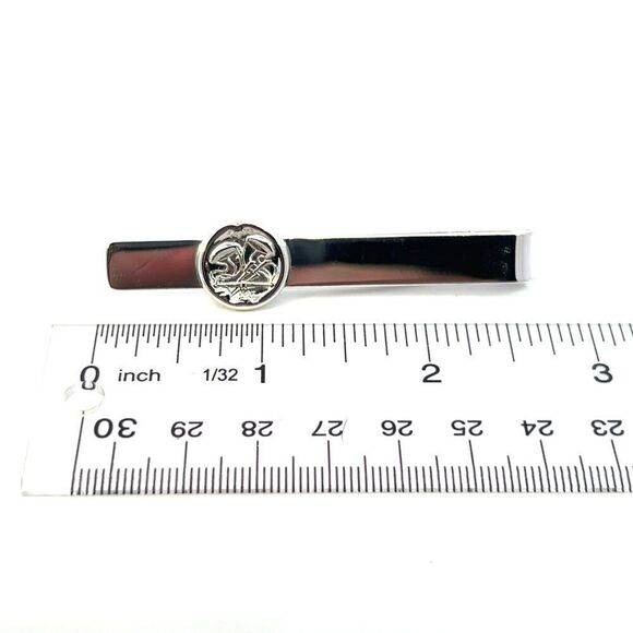 Georg Jensen Estate Money Clip Tie Clip Silver GJ32 - Picture 16 of 16